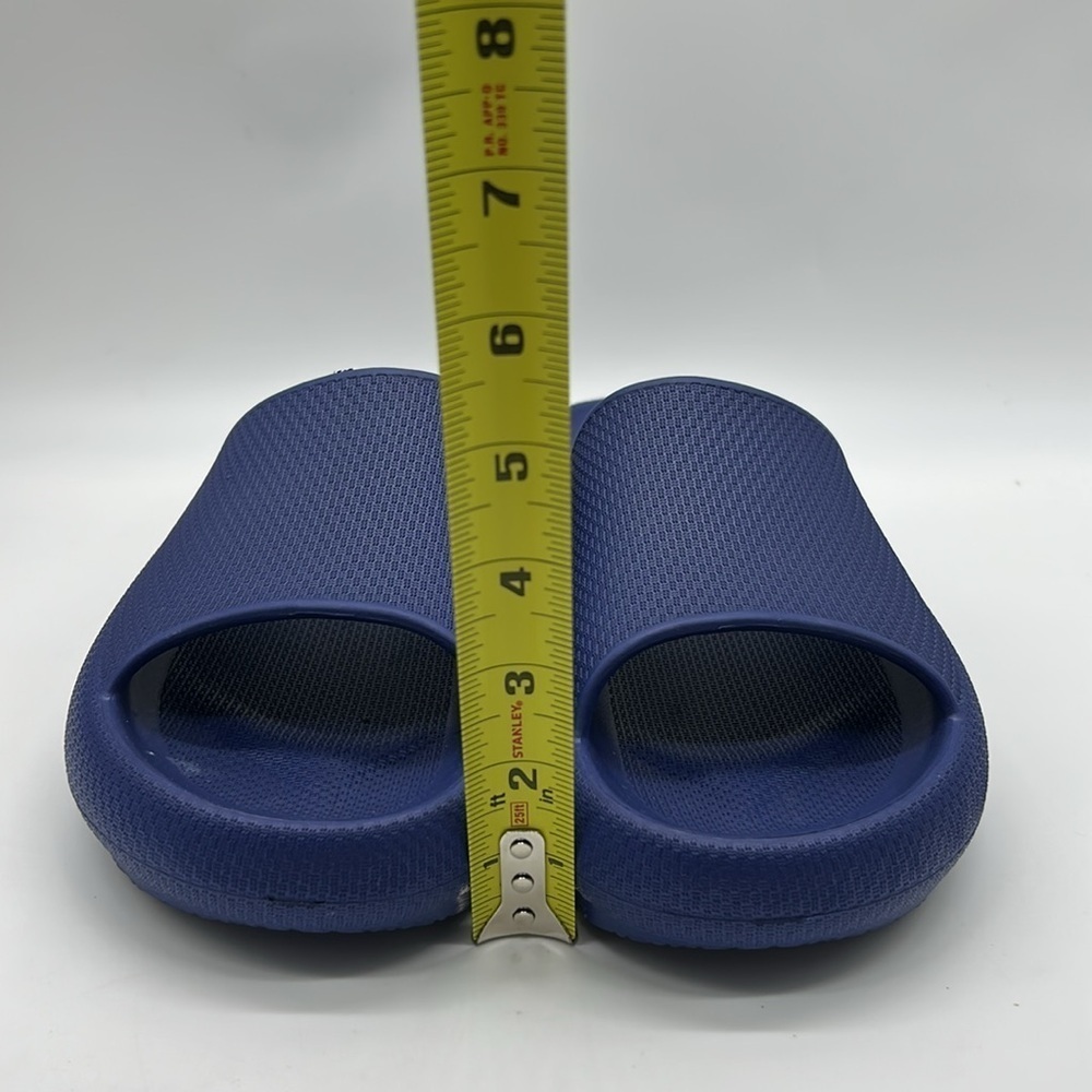 32• COOL Cushion Slide Sandals Navy Size L (W9-10 / M7-8) Unisex Comfort NWT - Picture 5 of 11